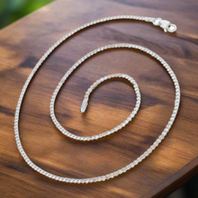 Load image into Gallery viewer, 925 Sterling Silver 2MM Cuban Chain
